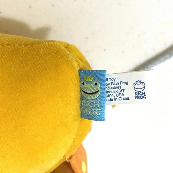 Rich Frog Plush Duck Pull Toy - Picture 6 of 6